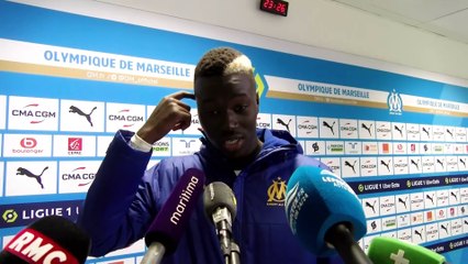 OM-OL : Pape Gueye n'a pas boudé son plaisir. Une belle soirée pour lui.