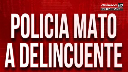 Policía mató a delincuente: 3 casos en 10 días