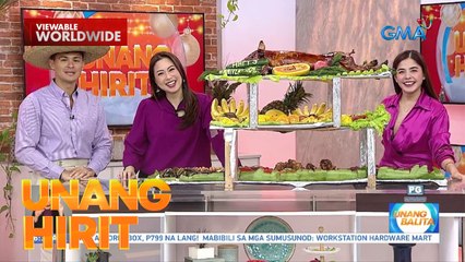 Tripleng sarap ng triple Decker boodle fight, ating tikman! | Unang Hirit
