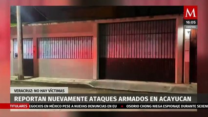Reportan ataques armados en Acayucan, Veracruz