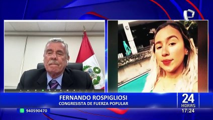 Rospigliosi sobre Wanda del Valle: "Tuvo el desparpajo de poner precio a la cabeza de un coronel"