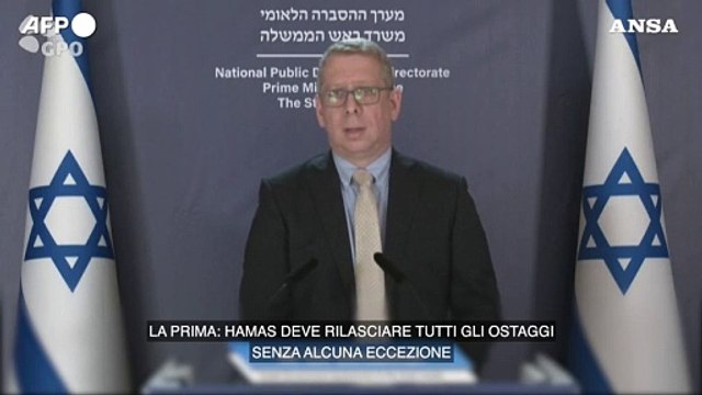 Israele, il governo: La guerra puo' finire se i leader di Hamas si arrendono