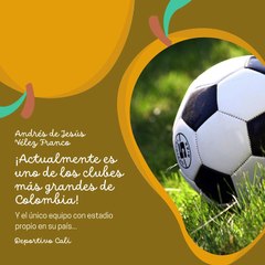 -ANDRÉS DE JESÚS VÉLEZ FRANCO- DEPORTIVO CALI  (PARTE 1) (@AndresdeJesus90)