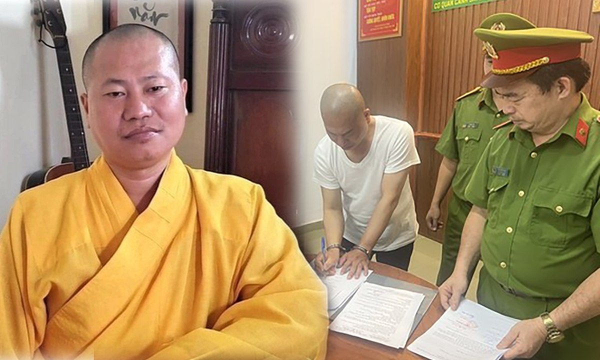 "Thích Tâm Phúc" khai nhận hành vi lừa đảo