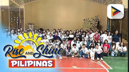 GOVERNMENT AT WORK: Mga estudyante sa isang paaralan sa QC, tinuruan ng self-defense