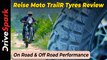Reise Moto TrailR Tyres Review in Tamil | Pearlvin Ashby