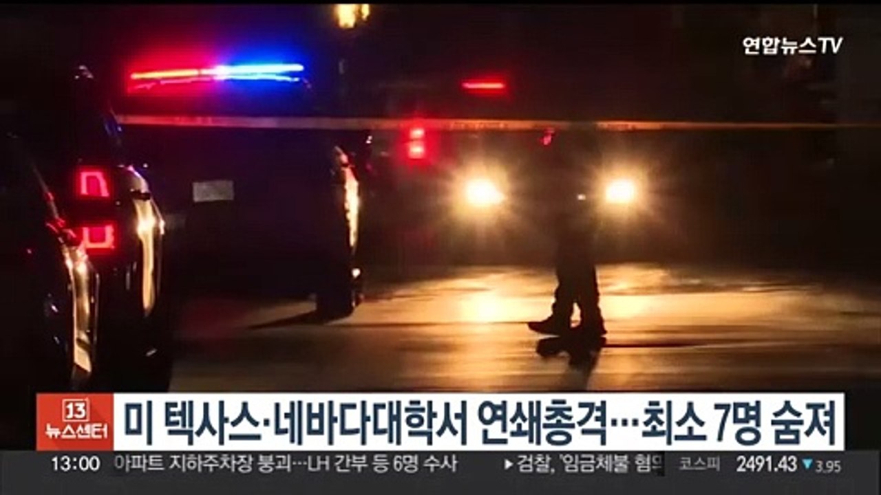 미 텍사스·네바다대학서 연쇄총격…최소 7명 숨져