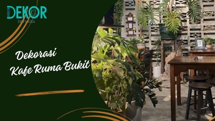 Kafe Konsep Greenery Industrial