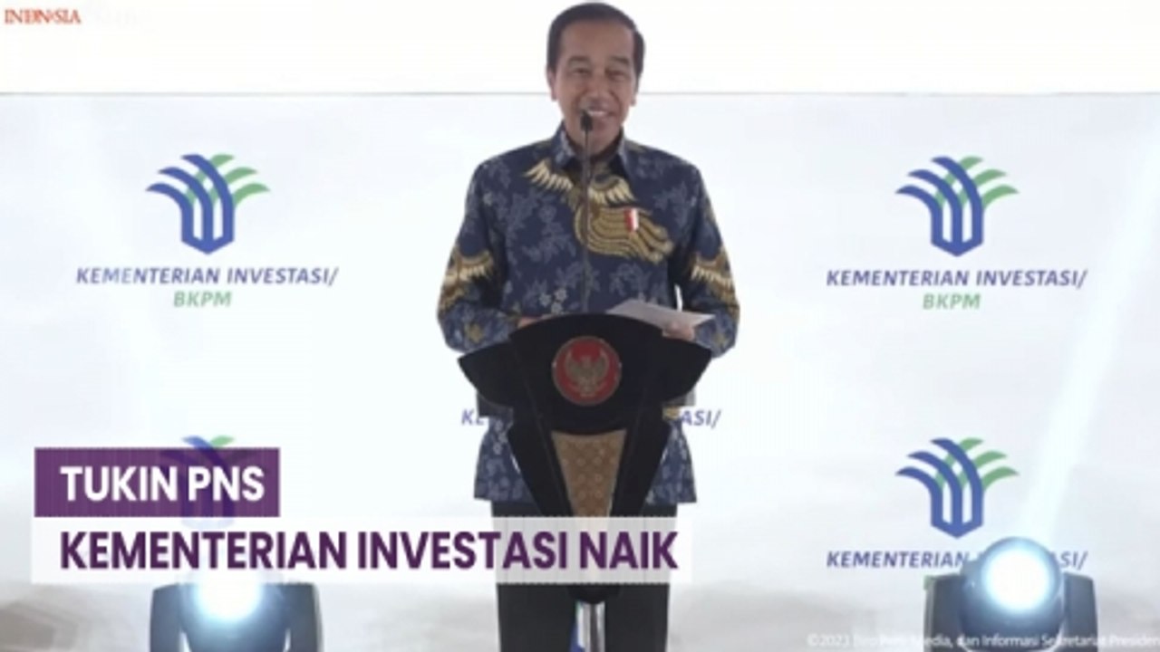 Presiden Jokowi Setuju Usul Bahlil Bakal Naikkan Tukin Kementerian Investasi