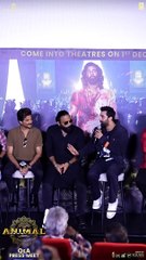 Super Star Ranbir Kapoor Speech at ANIMAL Q&A Press Meet _ YouWe Media