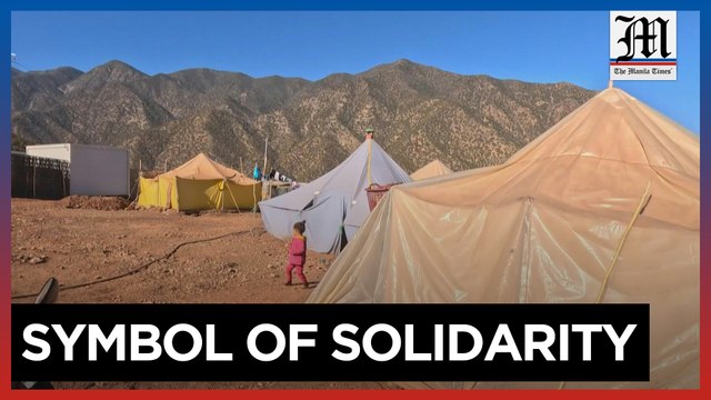 Collective oven brings Moroccan camp residents together, three months after deadly quake