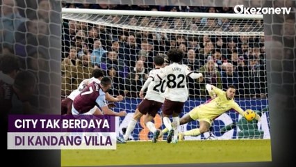 Dibombardir Habis! Aston Villa Remukkan Manchester City Sampai Disalip di Klasemen