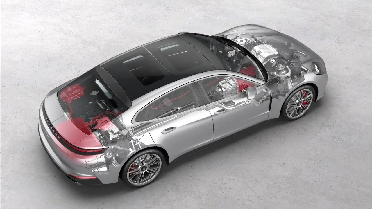 Die dritte Modellgeneration des Porsche Panamera mit Active Ride Suspension