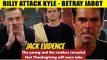 CBS Y&R Spoilers Billy was angry and accused Kyle of helping Tucker to destroy J