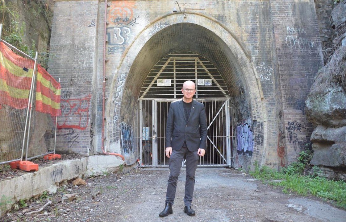 Take a tour inside the historic Lapstone Hill Tunnel