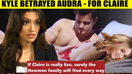 CBS Young And The Restless Kyle continues to betray Audra for Claire - the usele