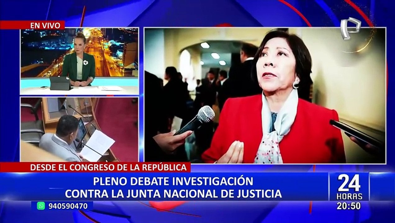 Congreso: Pleno no admite a debate moción para investigar a la JNJ