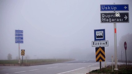 Kırklareli'nde yoğun sis