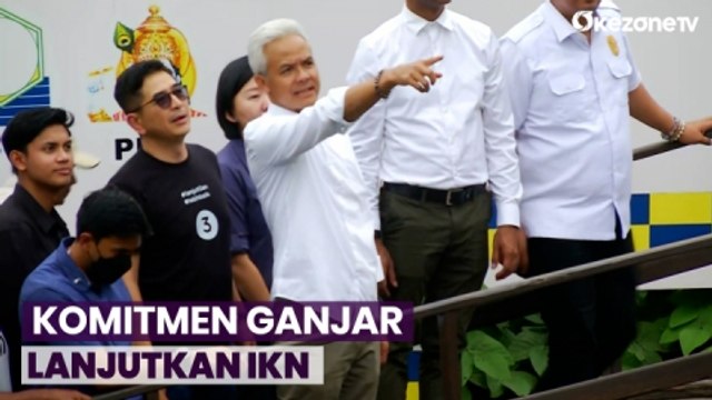 Capres Ganjar Pranowo di IKN, Sambangi Rumah Teknologi Nusantara