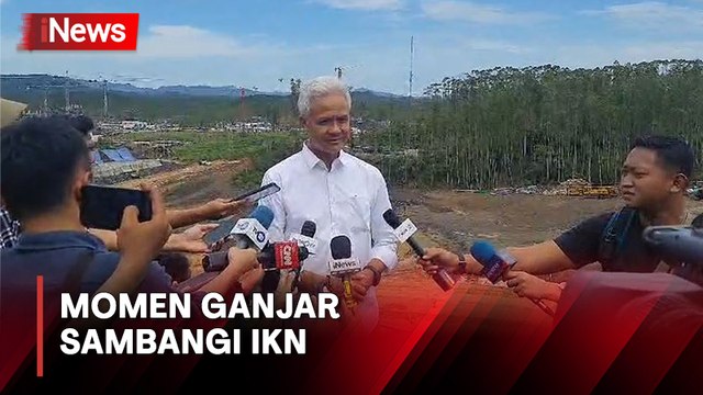 Kampanye Hari Terakhir di Kaltim, Capres Ganjar Pranowo Sambangi Rumah Teknologi Nusantara IKN