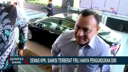 Soal Sanksi Firli Bahuri, Dewas KPK: Hanya Pengunduran Diri
