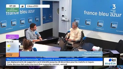 L'ECO D'ICI - Ancien chef cuisinier, il est aujourd'hui consultant immobilier