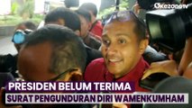 Presiden Jokowi Sebut Belum Terima Surat Pengunduran Diri Wamenkumham