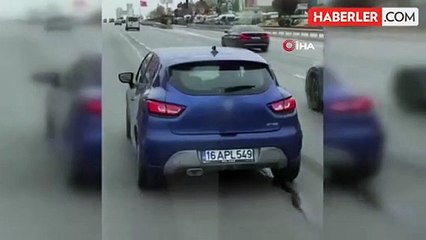 Kartal'da Ambulansa Yol Vermeyen Sürücüye Tepki