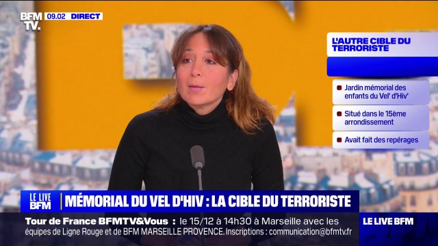 Attentat de Paris: l'individu ciblait initialement le jardin mémorial des enfants du Vel d'Hiv, situé dans le 15ème arrondissement