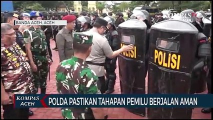 Kondusif Polda Pastikan Tahapan Pemilu Berjalan Aman