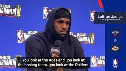 LeBron James wants to own NBA franchise in Vegas