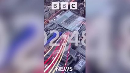 Moment BBC presenter gives middle finger to the camera live on air