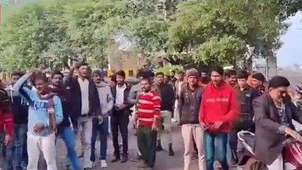 अशोकनगर: करणी सेना अध्यक्ष की हत्या से लोगों में आक्रोश, हत्यारों का एनकाउंटर करने की मांग