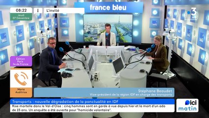 07/12/2023 : L'invité d'actu 8h15 France Bleu Paris