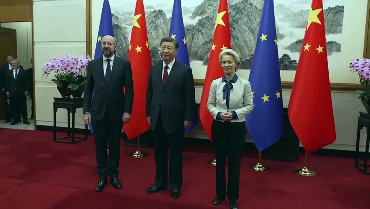EU-China-Gipfel: Von der Leyen will 'Ungleichgewichte' ansprechen