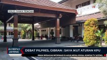 Debat Pilpres, Gibran: Saya Ikut Aturan KPU