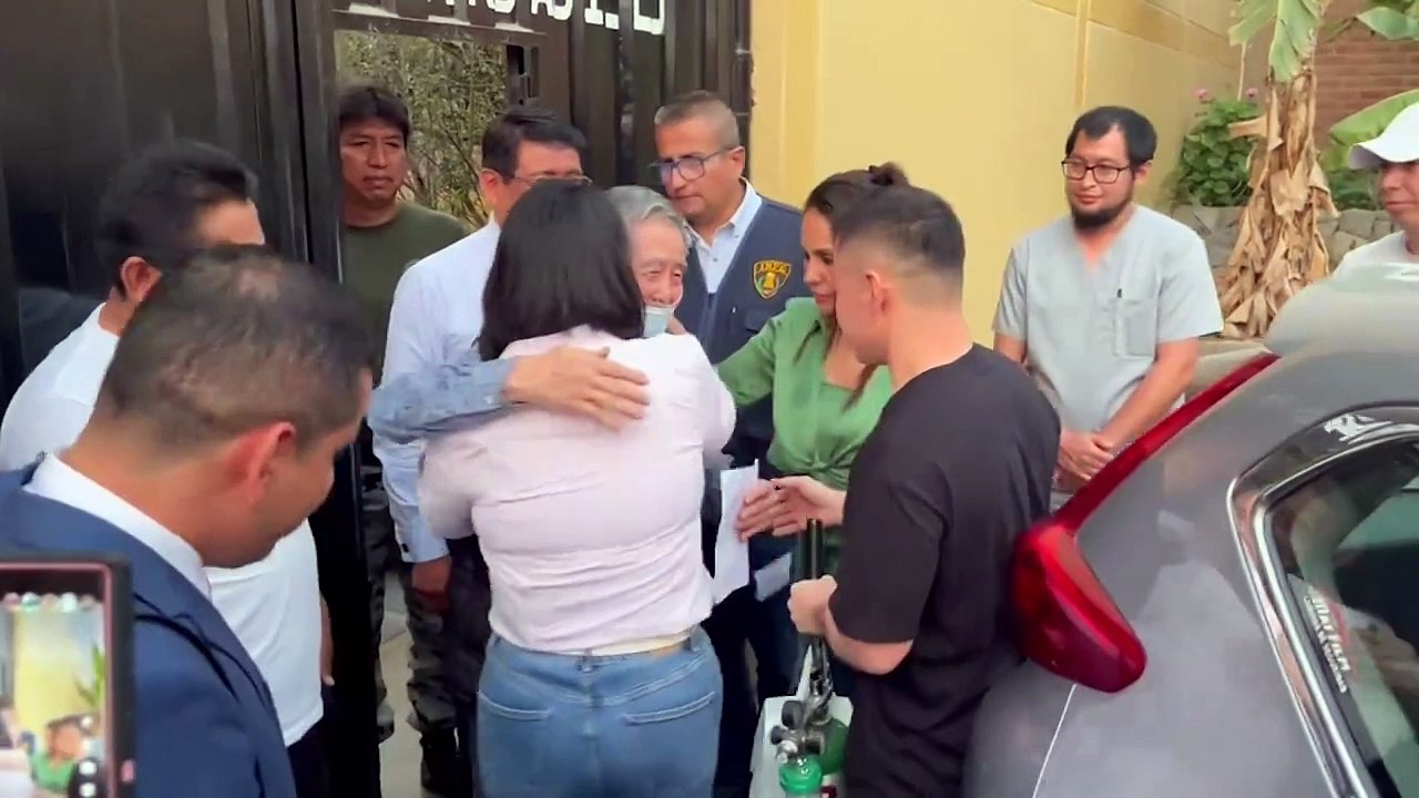 El expresidente peruano Fujimori sale de prisión tras la orden de liberación