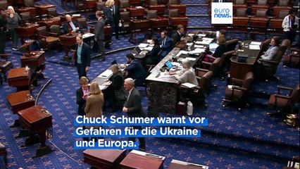 Chuck Schumer: "Putin wird quer durch die Ukraine und Europa spazieren"