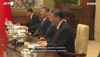 Cina-Ue, Xi: "Dobbiamo rispondere insieme alle sfide globali"