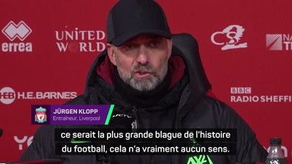 15e j. - Klopp : "Ignorer Manchester City serait la plus grande blague de l'histoire du football"