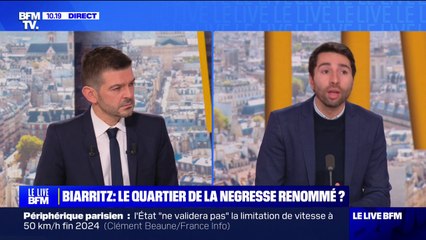 Sami Biasoni, docteur en philosophie de l'ENS, sur le quartier de la Négresse à Biarritz: "Ce terme est un terme péjoratif, il doit être contextualisé"