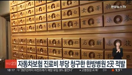 국토부, 차 보험 진료비 부당청구 한방병원 2곳 형사고발