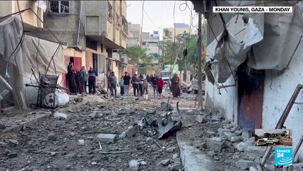 Intense fighting in Khan Younis leave civilians scrambling for safety