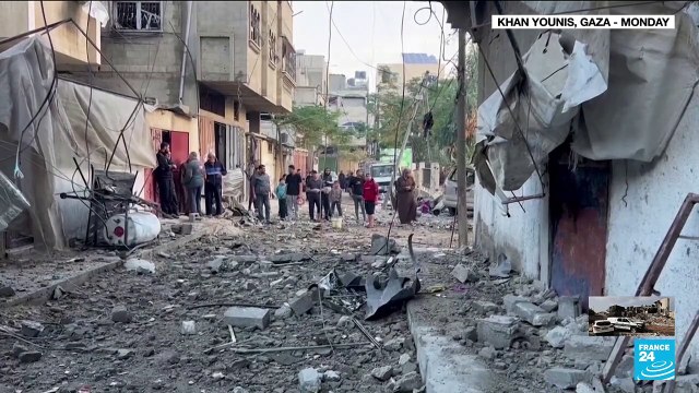 Intense fighting in Khan Younis leave civilians scrambling for safety