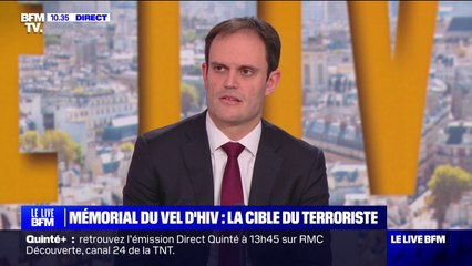 Yonathan Arfi, président du Crif: "L'antisémitisme menace les Français juifs, mais aussi la concorde républicaine"