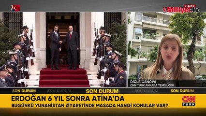 Cumhurbaşkanı Erdoğan Yunanistan'da! 'Yeni bir dönem güçlenerek başlıyor'