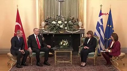 Erdoğan Yunanistan'da açıkladı: ''Yeni bir dönem başlıyor''