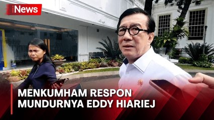 Menkumham Respon Mundurnya Eddy Hiariej dari Jabatan Wamenkumham