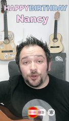 Happy Birthday, Nancy! Geburtstagsgrüße an Nancy