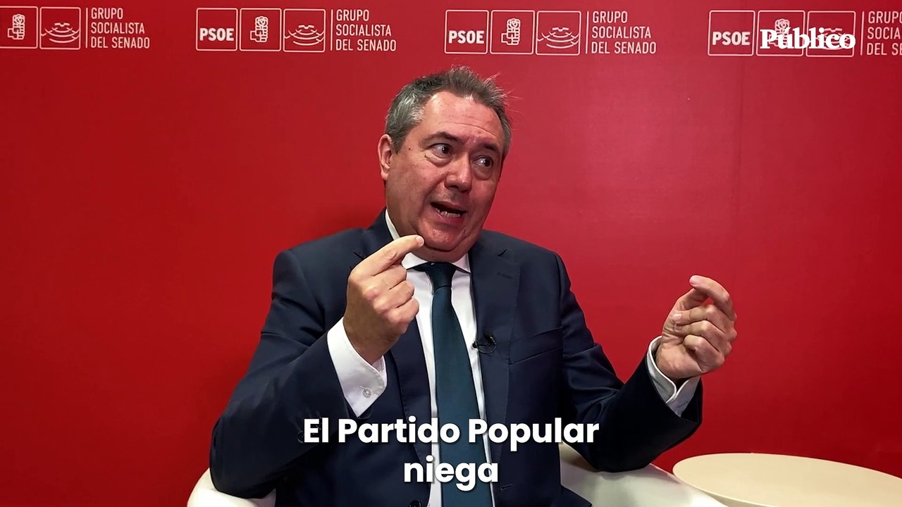 Juan Espadas: "Ha habido un intento de desestabilización, de acoso y señalamiento a responsables del PSOE"